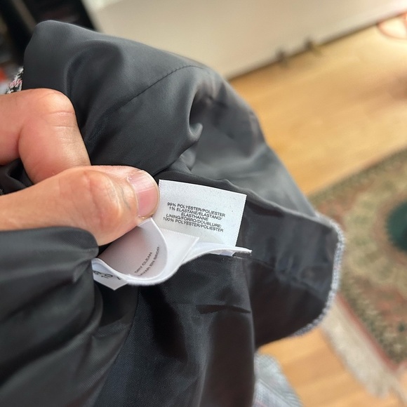 Nine West Black and White Checkered Blazer 8 - Picture 3 of 16